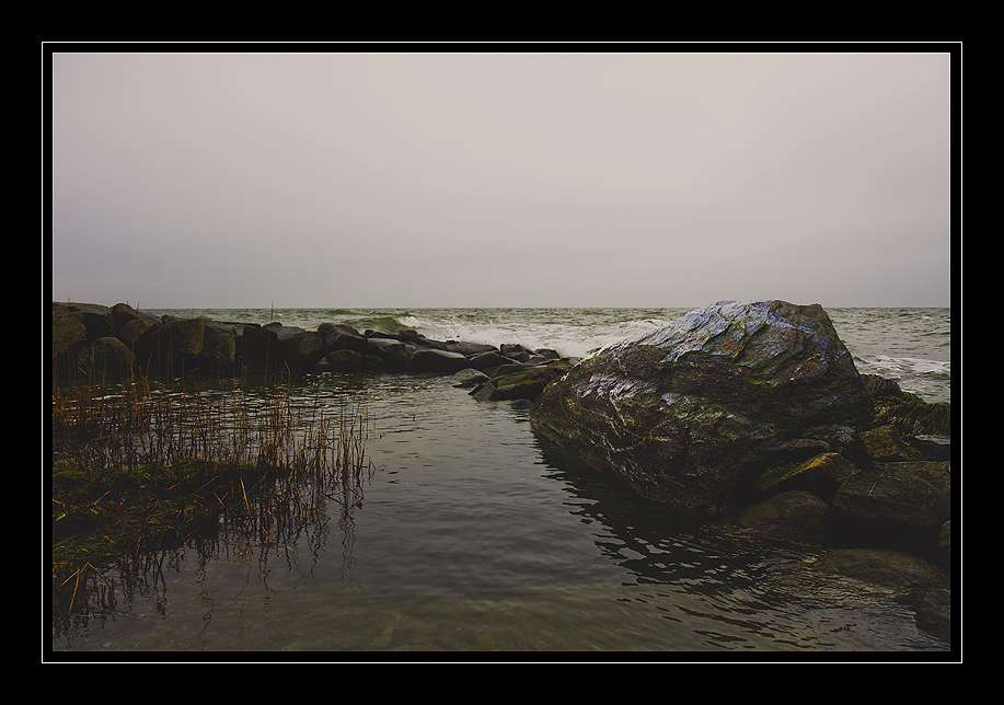 Findling in der Ostsee