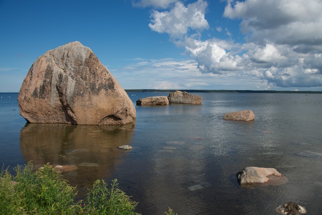 Findlinge in Estland