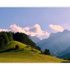 Fine giornata in Vercors (Francia)