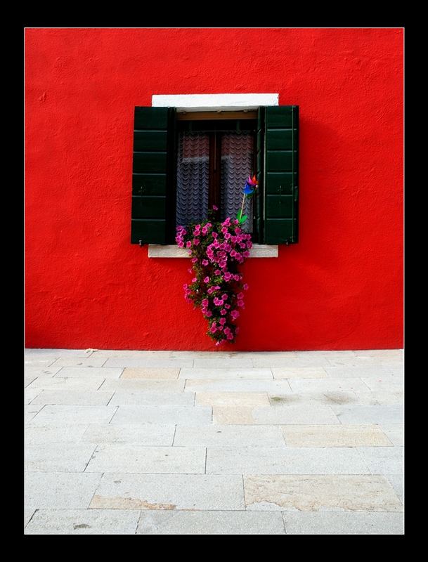 Finestra a Burano