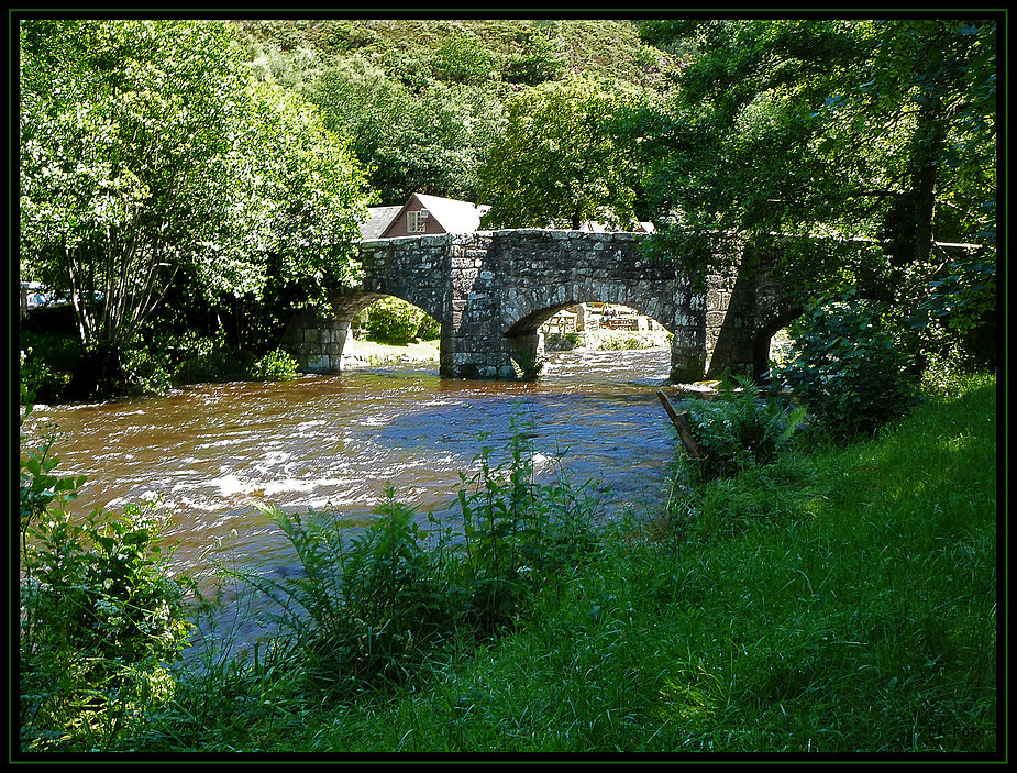 Fingle Bridge im Dartmoor