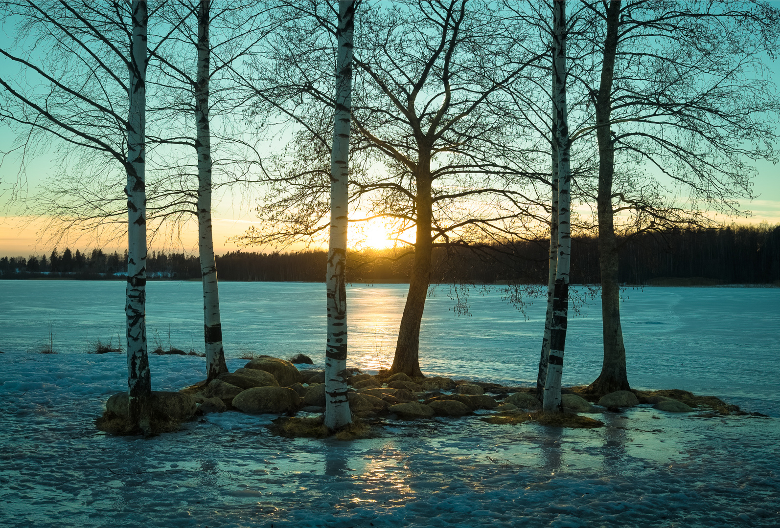 Finland - Frozen Lake I