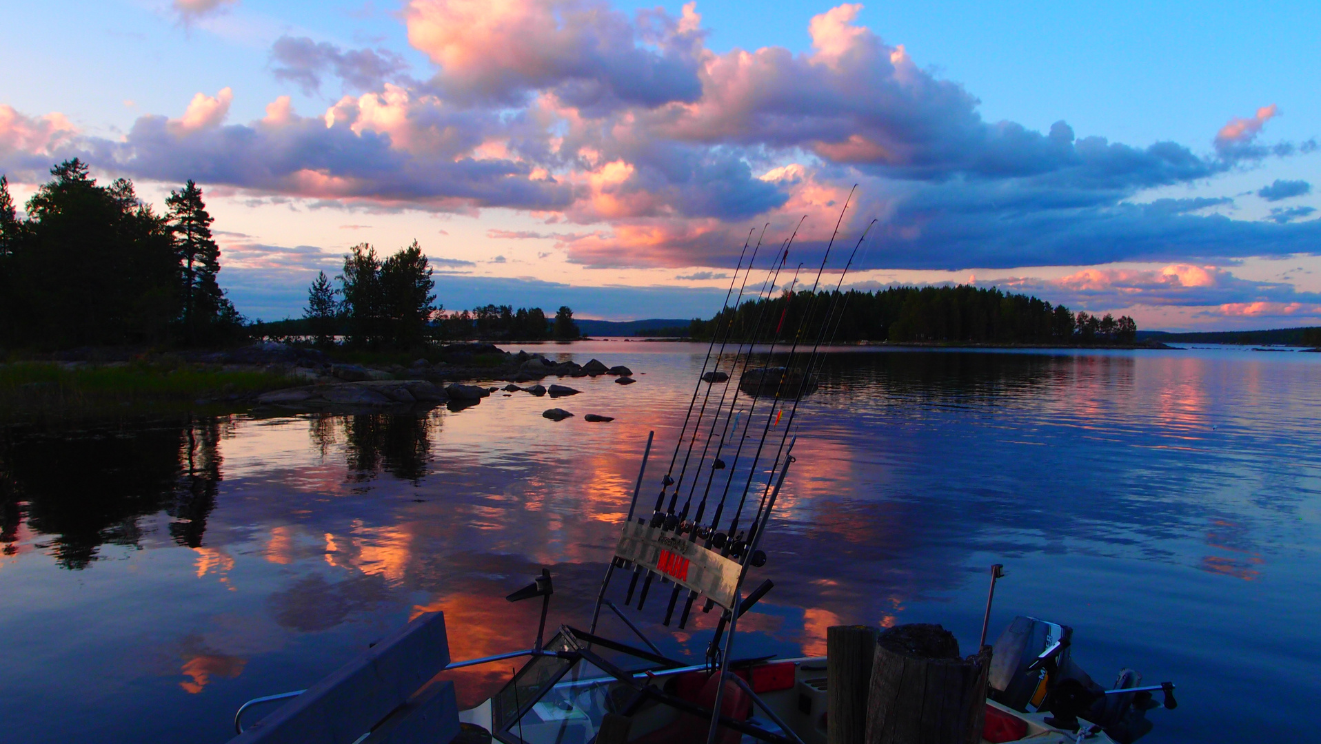 Finland, sunset