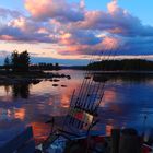 Finland, sunset