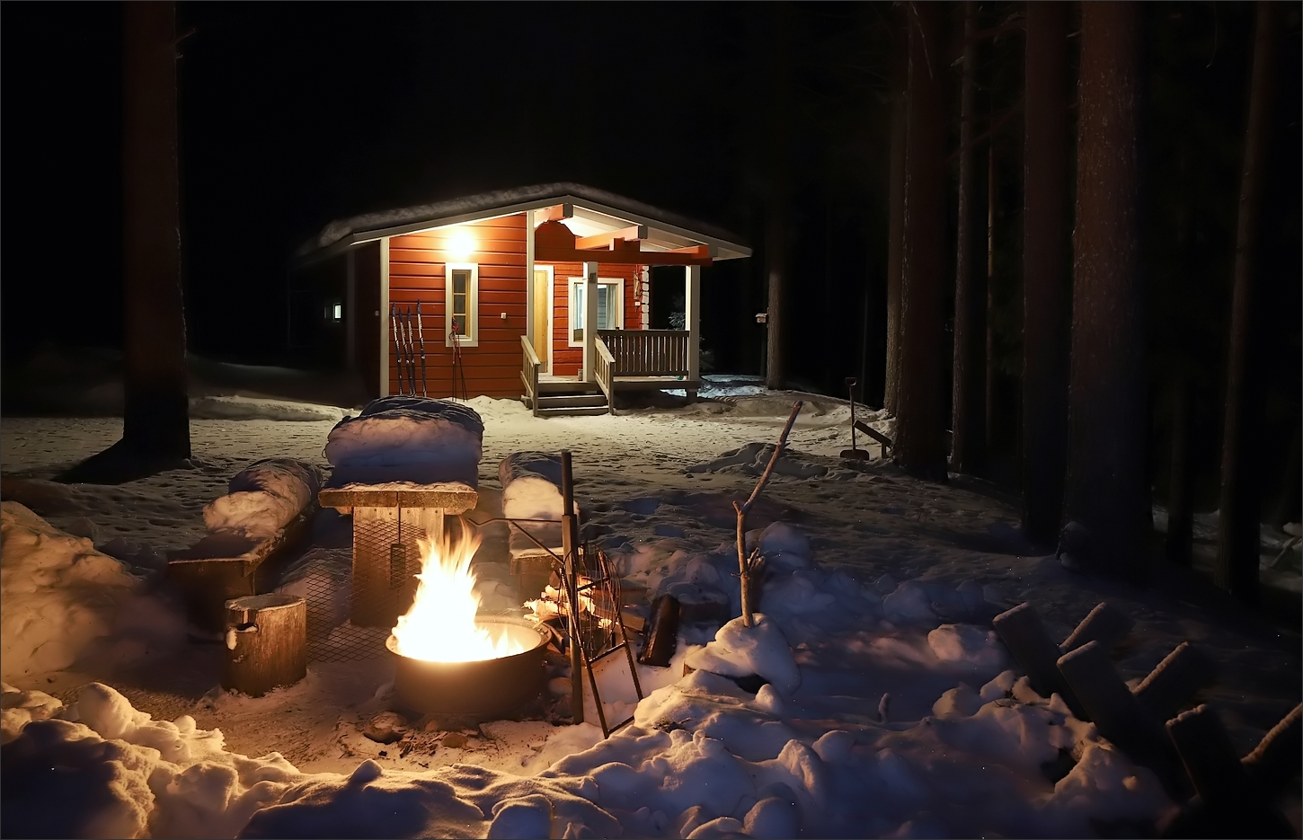 finnische Winterabende
