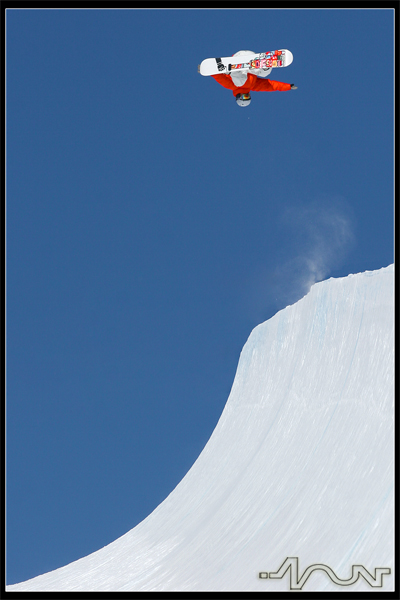 Finnischer Salomon Rider in Laax