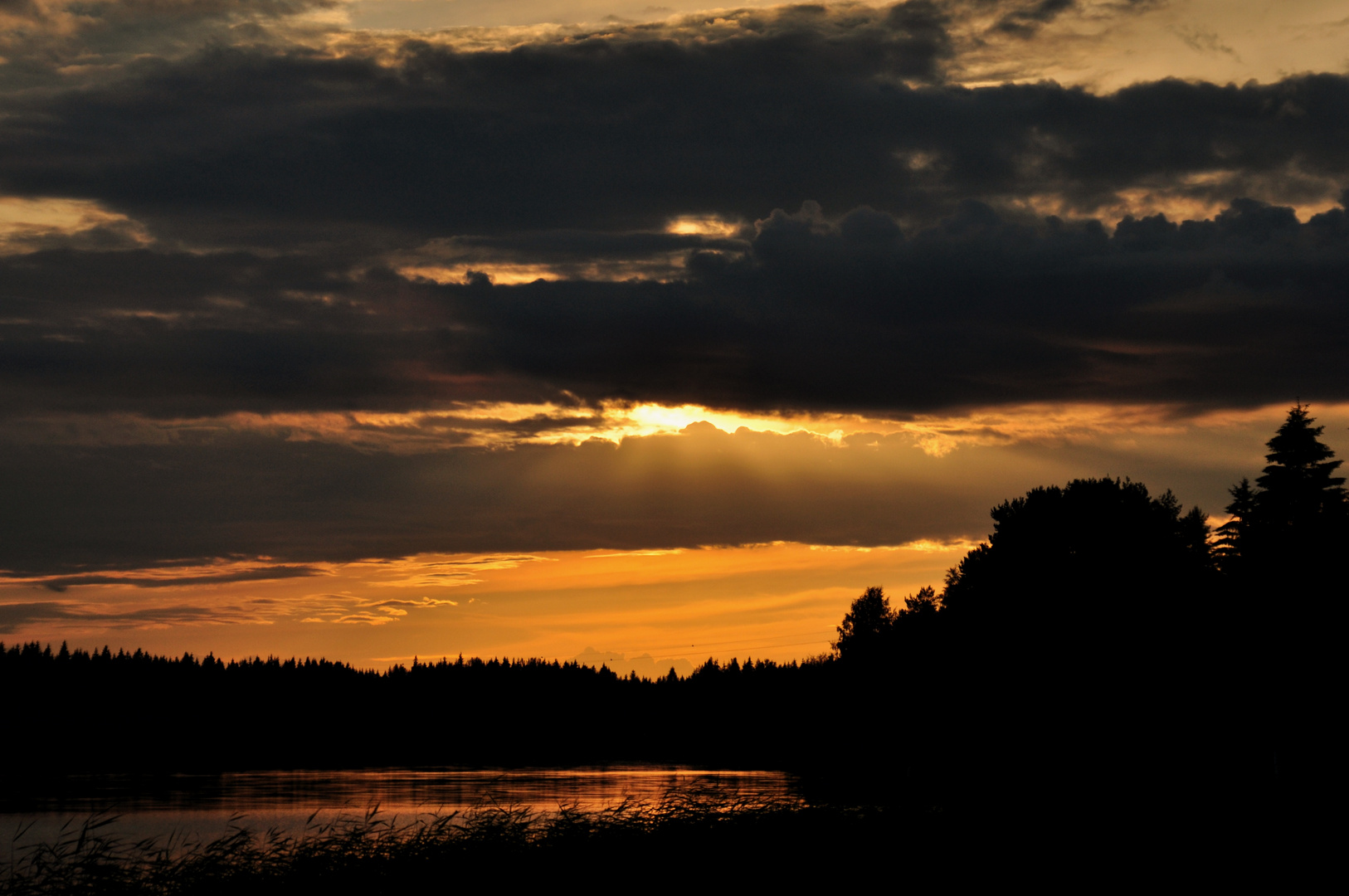 Finnland am Abend