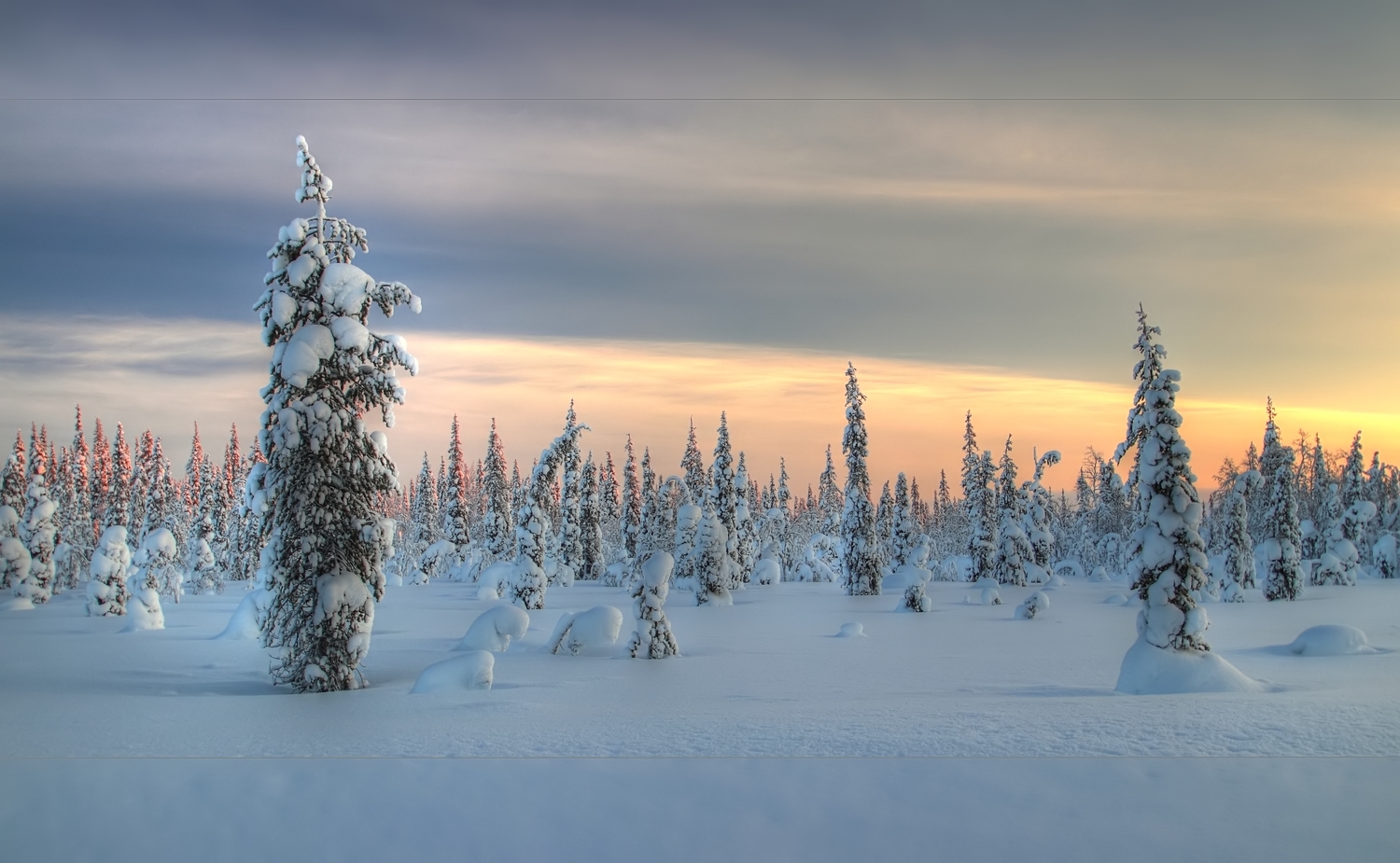 Finnland im Winter