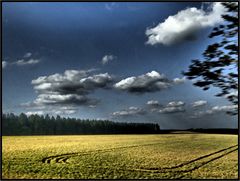 Finstere Wolken aus dem Sommerarchiv...