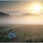 Fintenkapelle - die Herbstnebel kommen