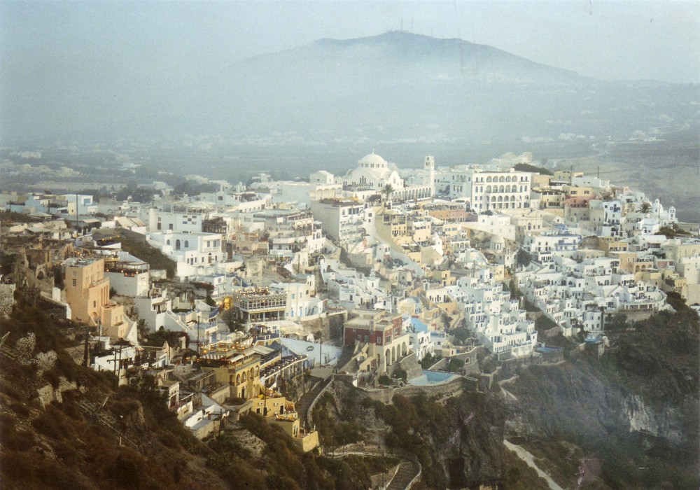 Fira auf Santorini