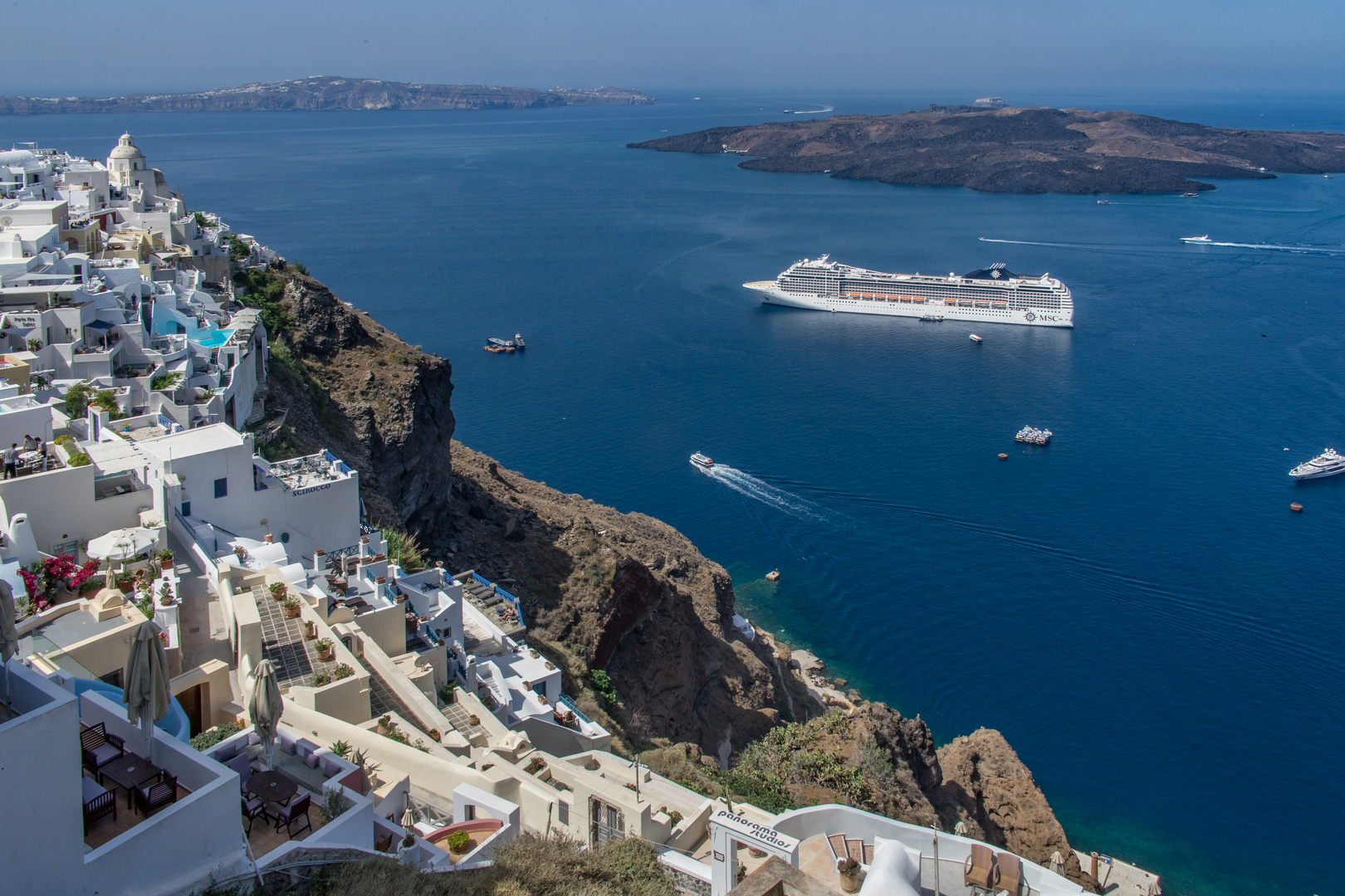 Fira I Santorin Griechenland Foto Bild Wasser Meer Griechenland Bilder Auf Fotocommunity