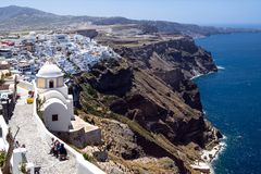 Fira und Caldera