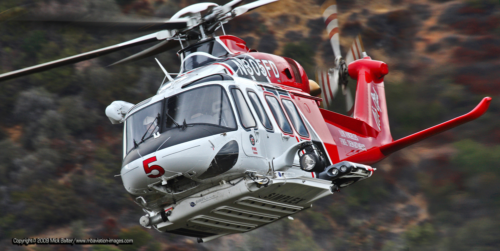 *** "Fire 5" - Los Angeles Fire Dept. AIR-OPS 12.10.2009 ***