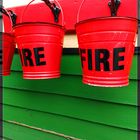 Fire Buckets at the NYMR