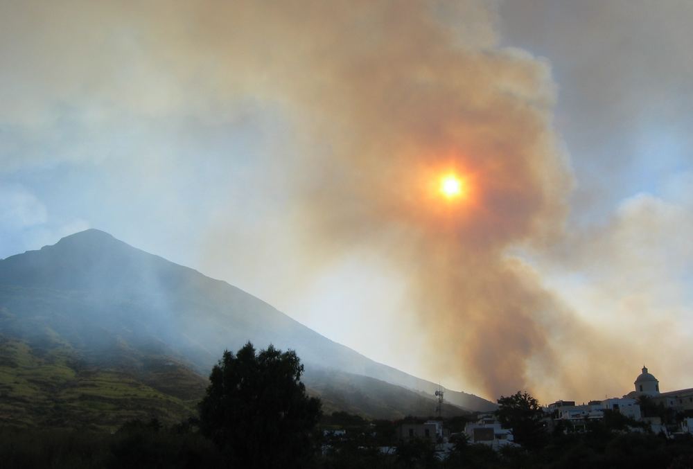 Fire earth and sky