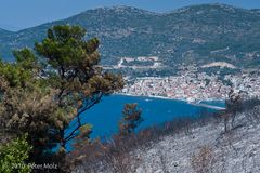 Fire fighting on Samos, Greece, July 2010