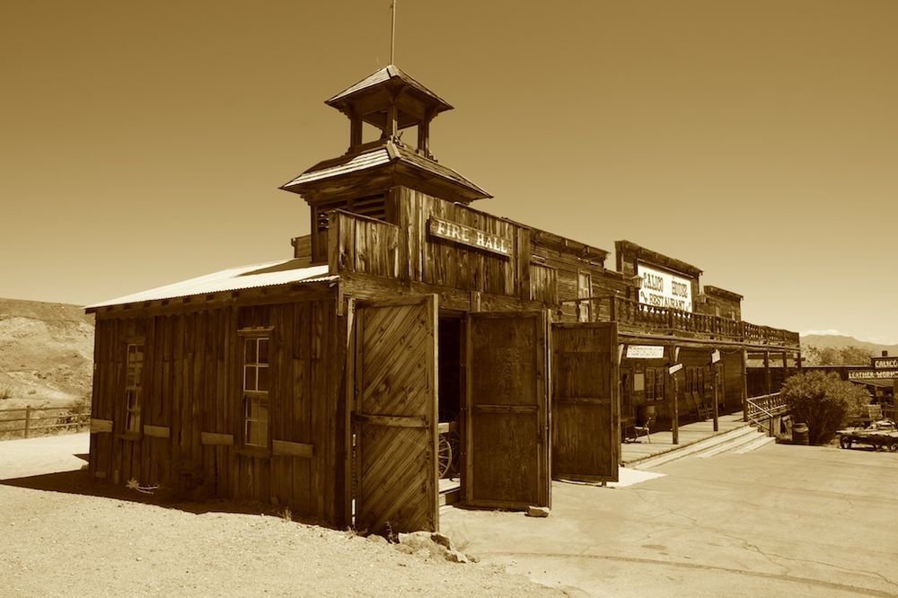 Fire Hall Ghost Town