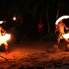 Fire Knife Dance, Upolu, Western Samoa / WS 