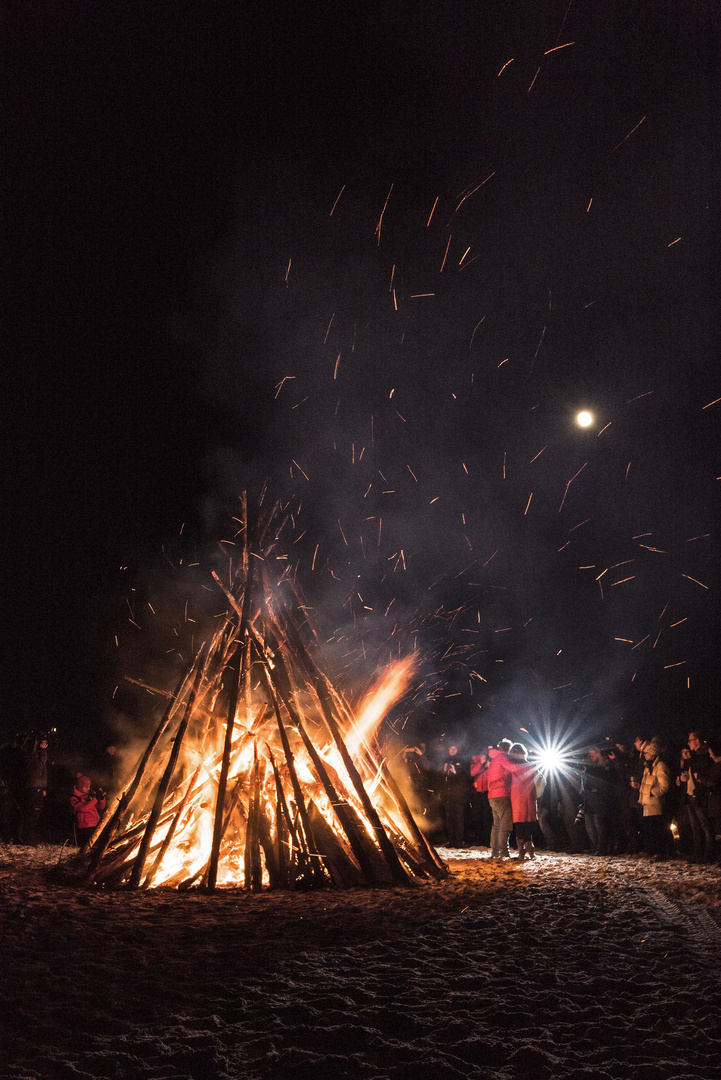 Fire on the Beach