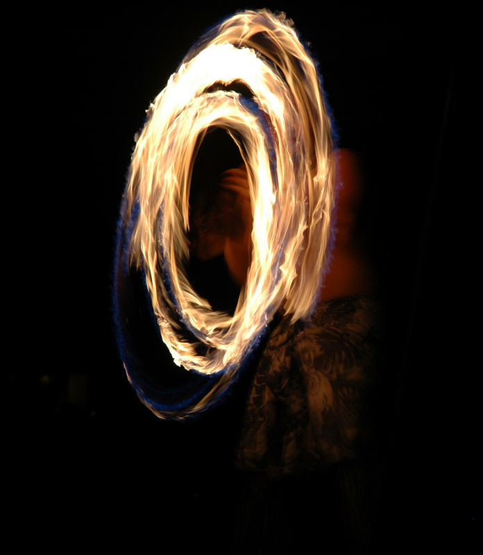 Fire twirler