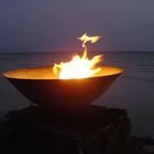 Firebowl at the beach