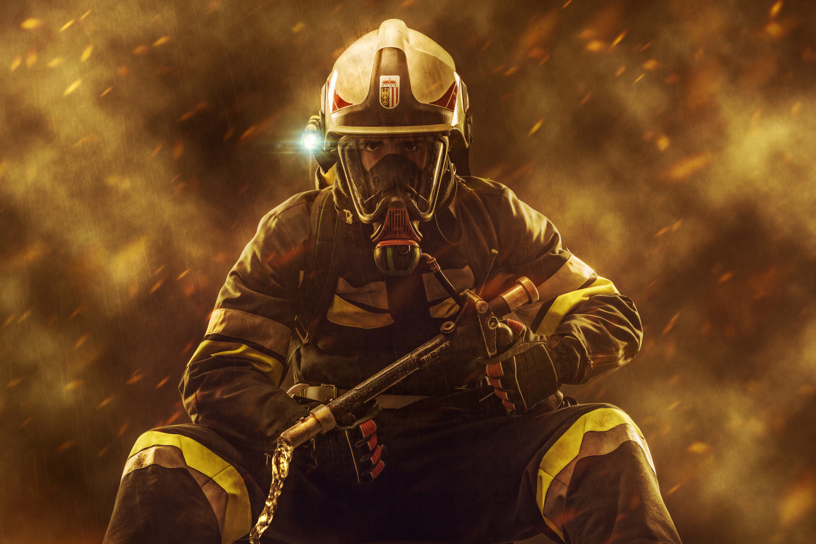 firefighter Foto & Bild digiart, feuerwehr, firefighter Bilder auf