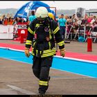 Firefighter-Combat-Competition - Erschöpfter Teilnehmer