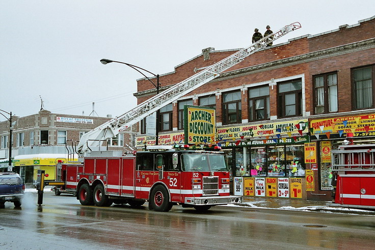 Firefighter in Chicago