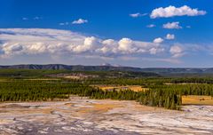 Firehole River Valley, Yellowstone NP, Wyoming, USA