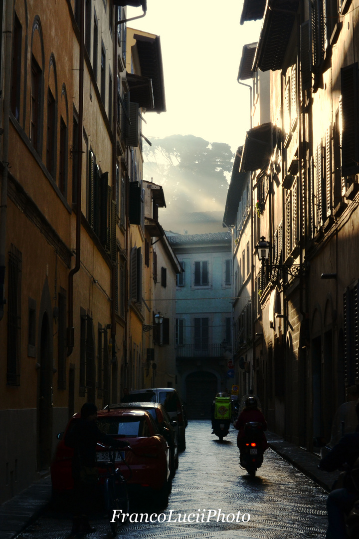 Firenze al risveglio.