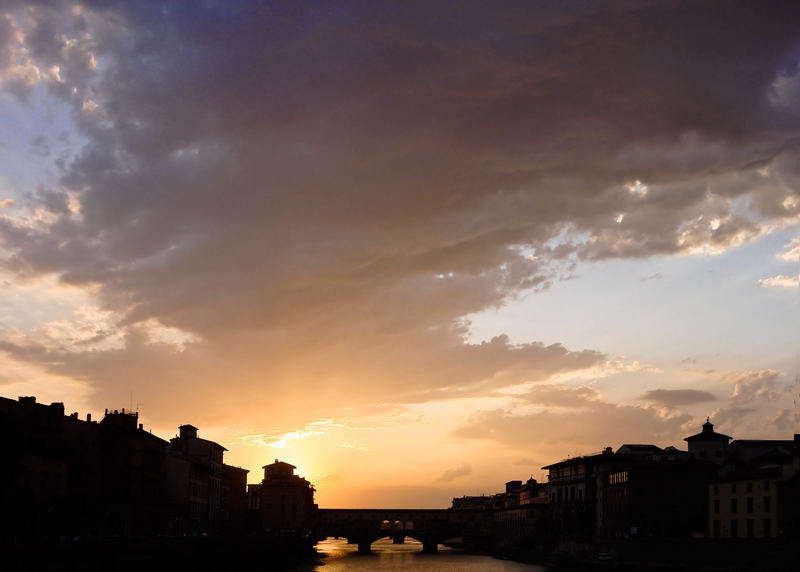 Firenze al tramonto