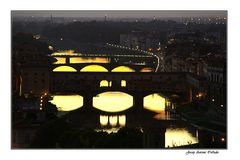 Firenze. I ponti sull'Arno