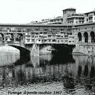 FIRENZE, IL PONTE VECCHIO, ANNO 1967