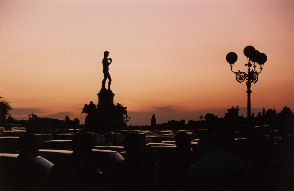 Firenze - Piazzale Michelangelo al tramonto