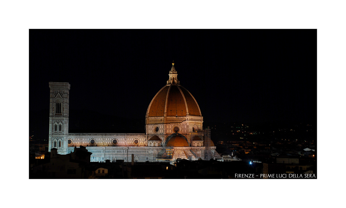 Firenze - Prime Luci Della Sera