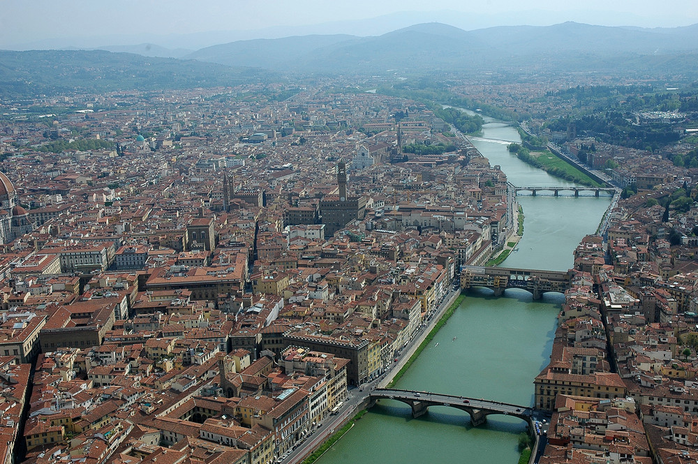 Firenze vista dalle 'nuvole'