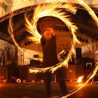 Fireshow aufm Streetlive in München / Odeonsplatz