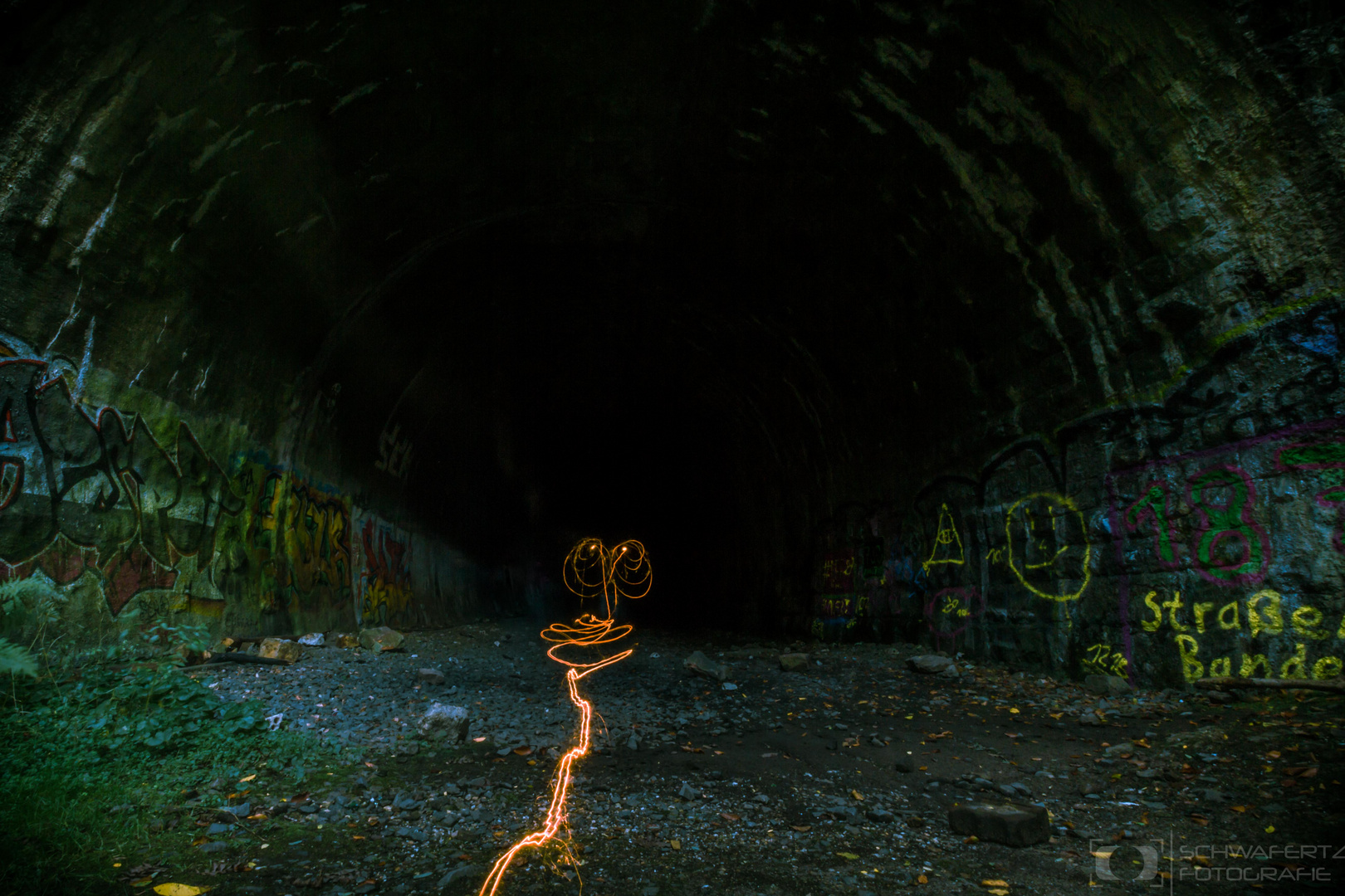 Firesnake (Lightpainting)