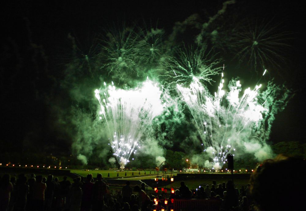 fireworks at ludwigsburg castle II