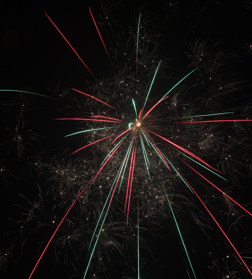 Fireworks at night I