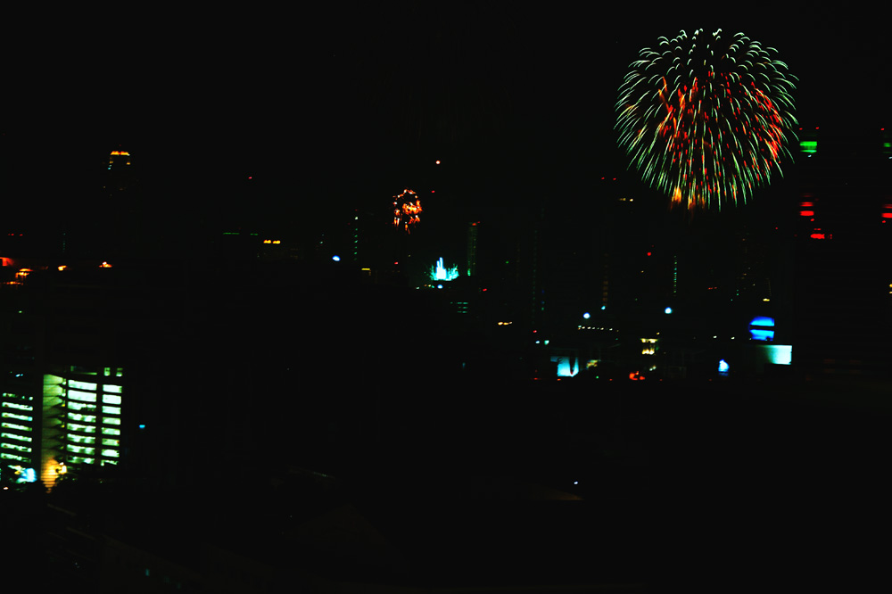 Fireworks in Bangkok