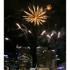 fireworks in Darling Harbour