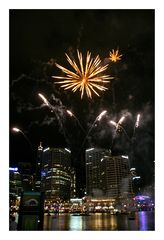 fireworks in Darling Harbour