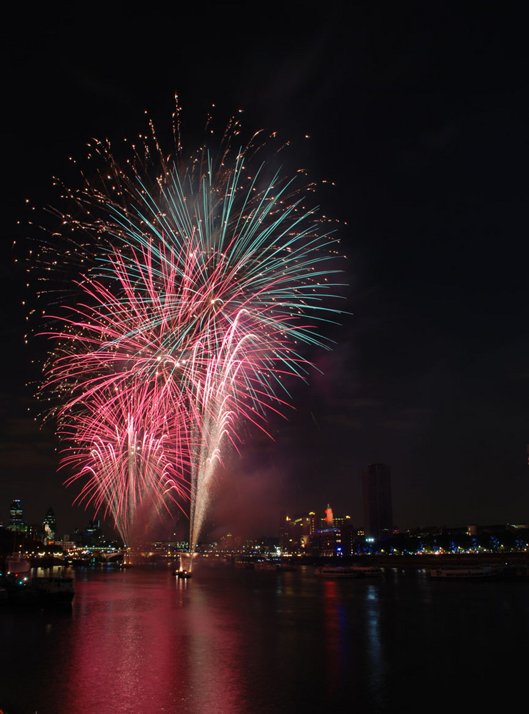 Fireworks of Thames Festival Carnival