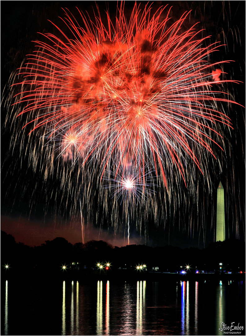 Fireworks on the Potomac