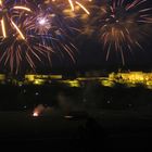 Fireworks over Burghausen