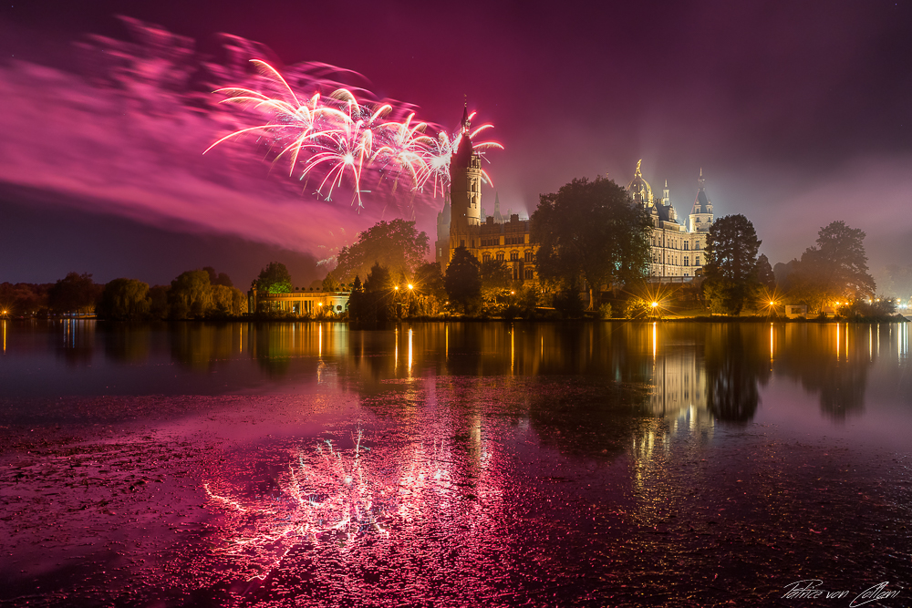 Fireworks Over The Castle