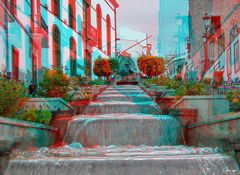 Firgas Gran Canaria - Anaglyphe