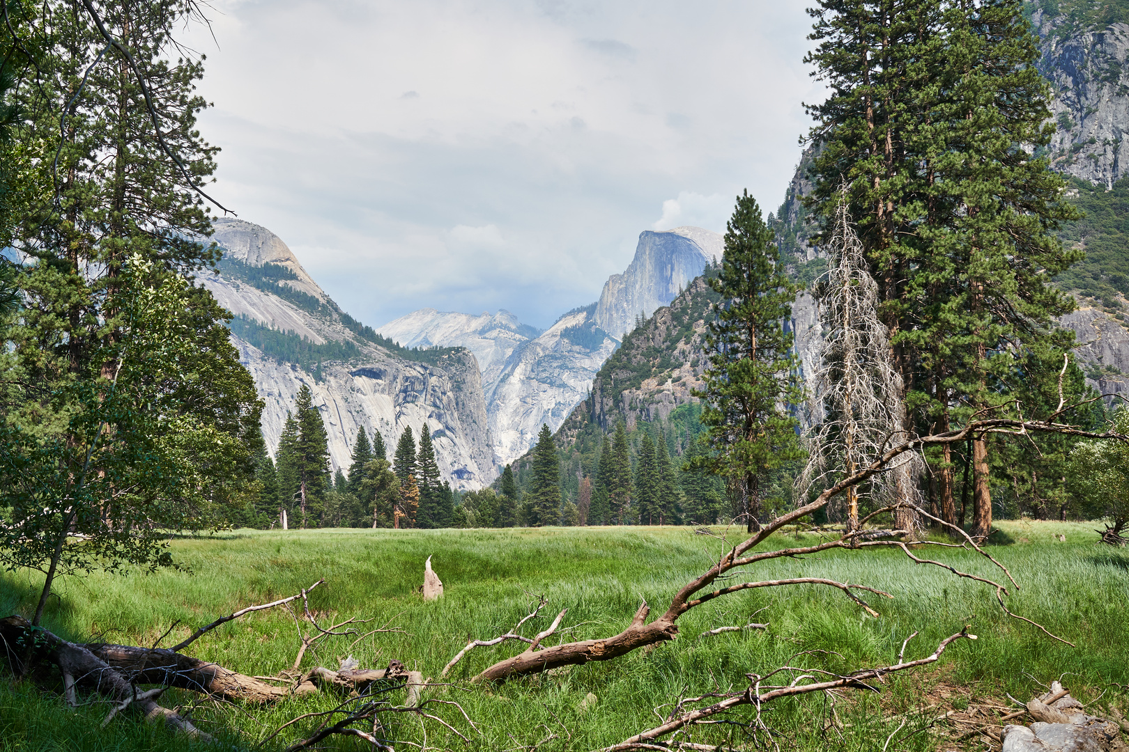 First Glimpse of Half Dome